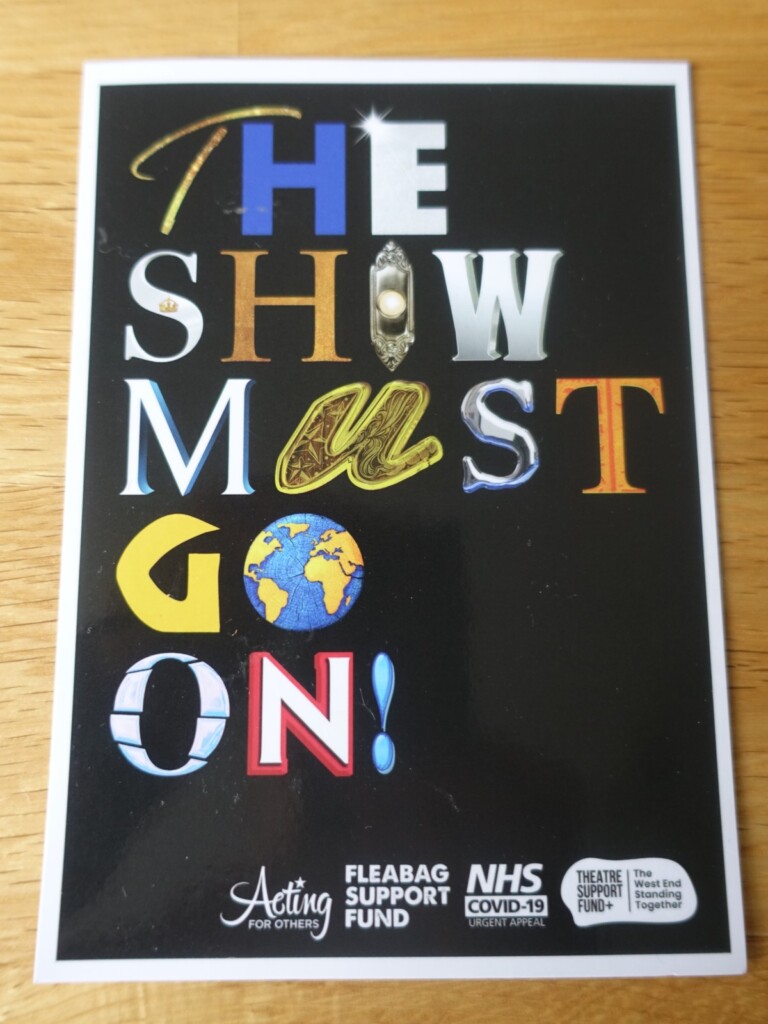 『The Show Must Go On』チャリティのロゴ