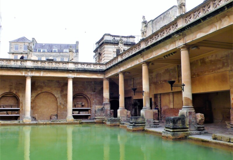 バースのローマ人が造った浴場