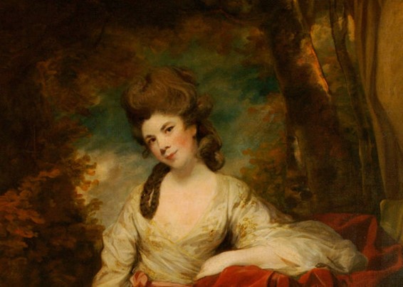 絵画、アビントン夫人の肖像