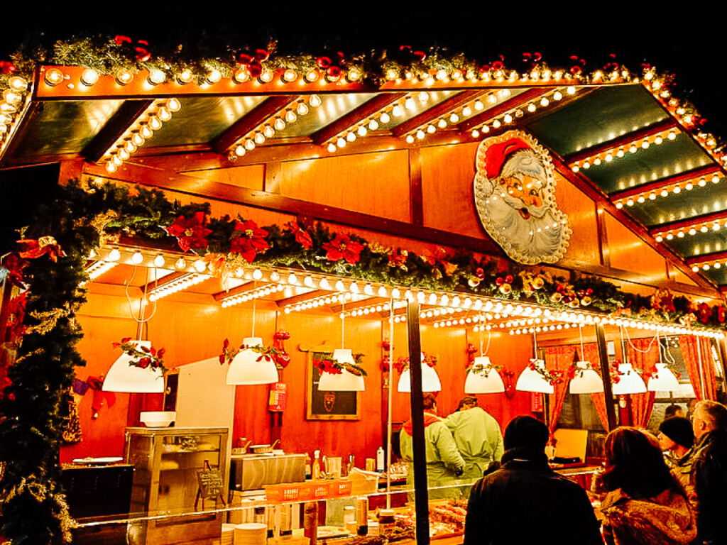 バーミンガム「フランクフルト･クリスマスマーケット」の風景