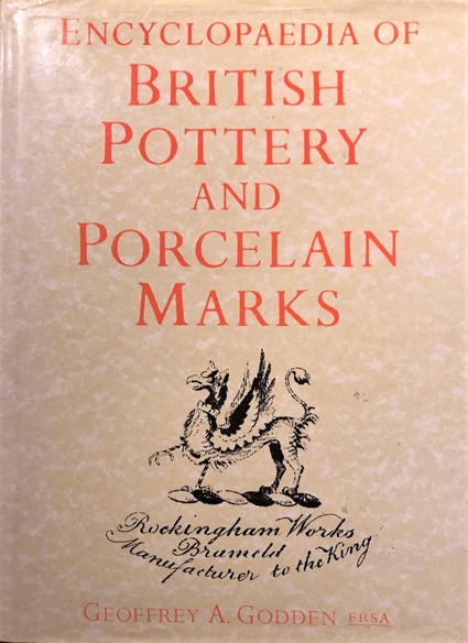 Encyclopedia of British Pottery and Porcelain Marksの表紙