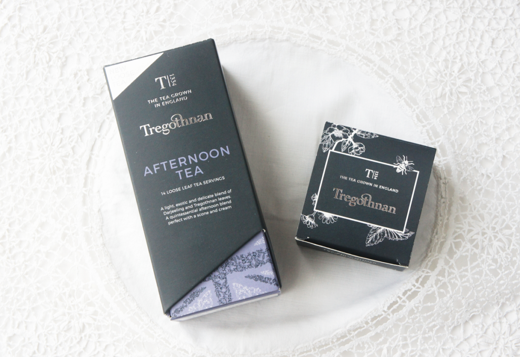 トレゴスナンのブレンドティー『AFTERNOON TEA』のパッケージ