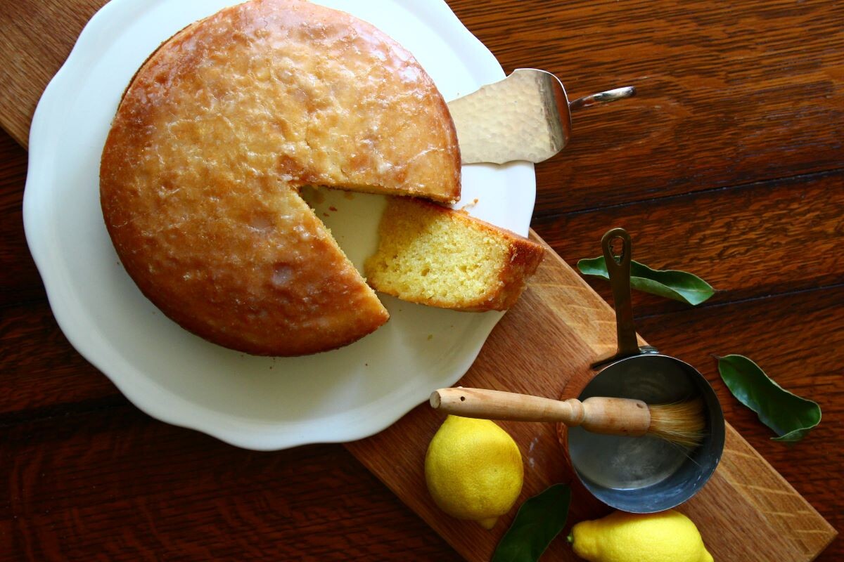 レモンドリズルケーキのお話しとレシピ