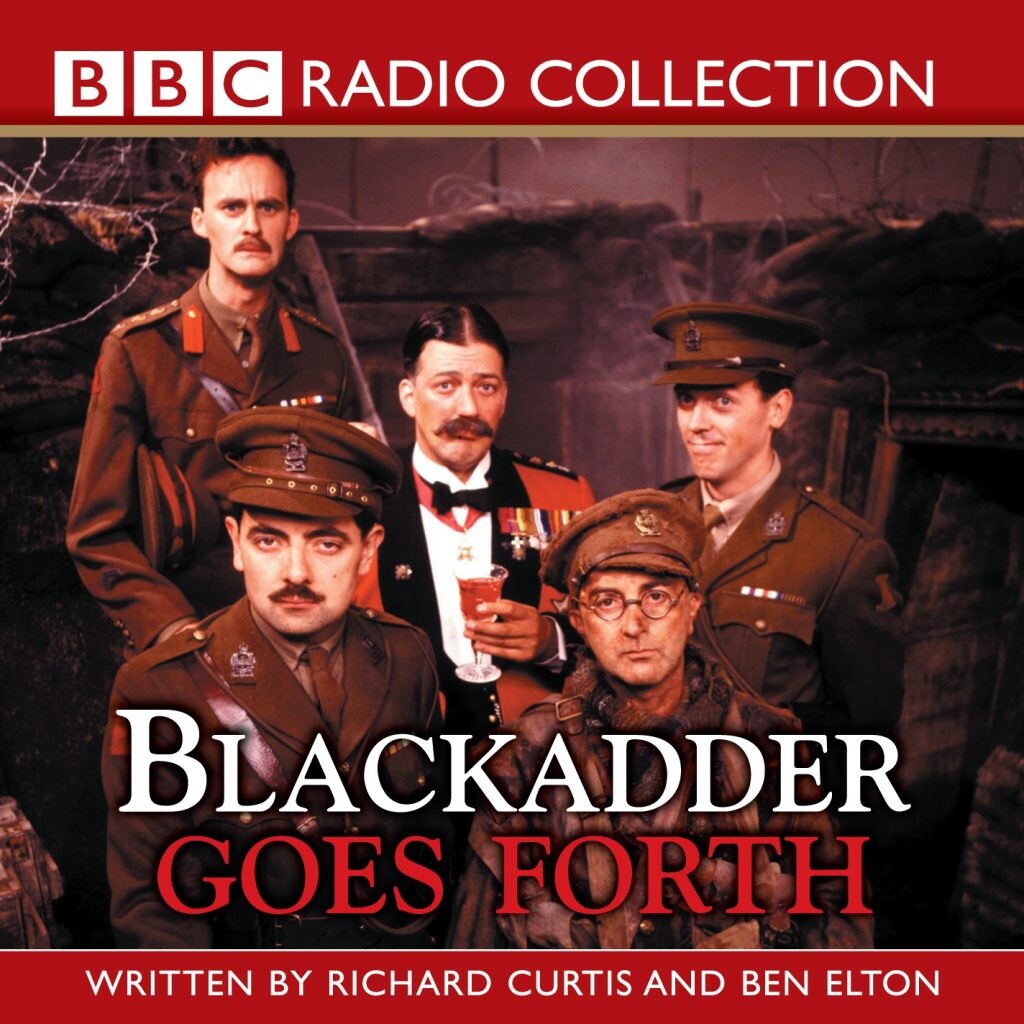 BBC放送のフィクション・コメディードラマ『ブラック・アダー』のポスター