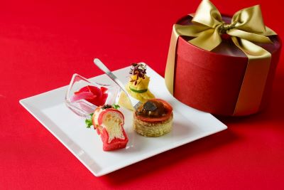 東京マリオットホテル『Red Christmas Afternoon Tea』のセイボリープレート