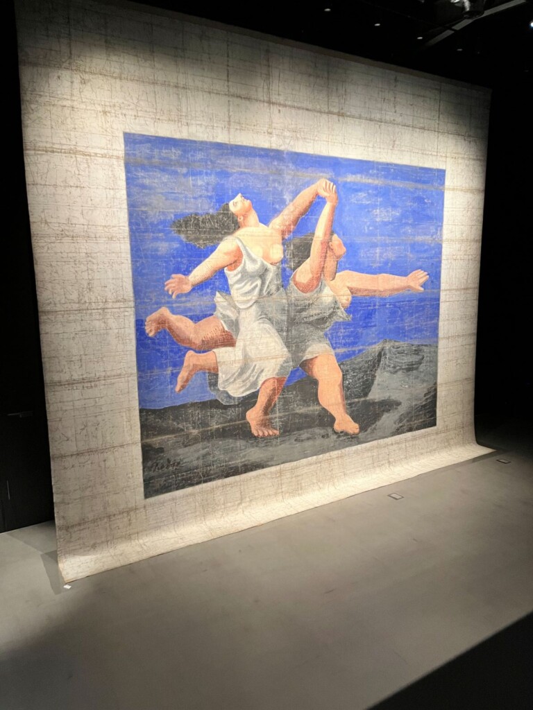 ピカソの最大の作品バレエの舞台幕布